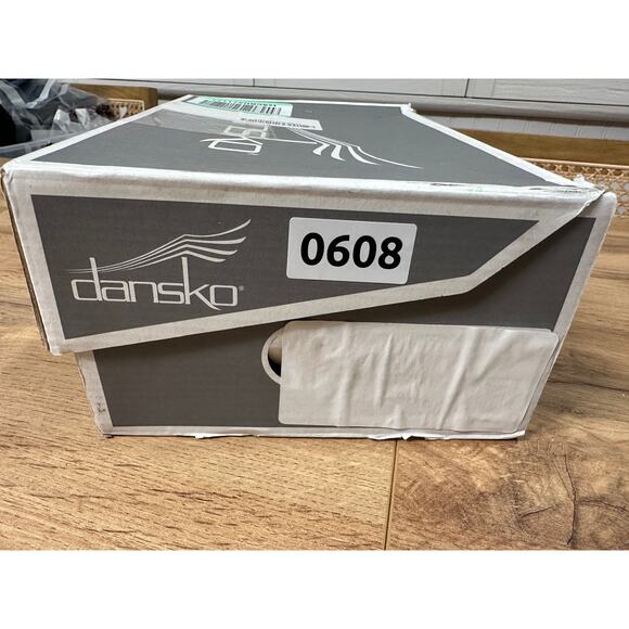 Dansko Marisa Oxford Flats Black Nubuck Leather Size 6.5/7 US 37 EU Arch Support - Picture 14 of 15